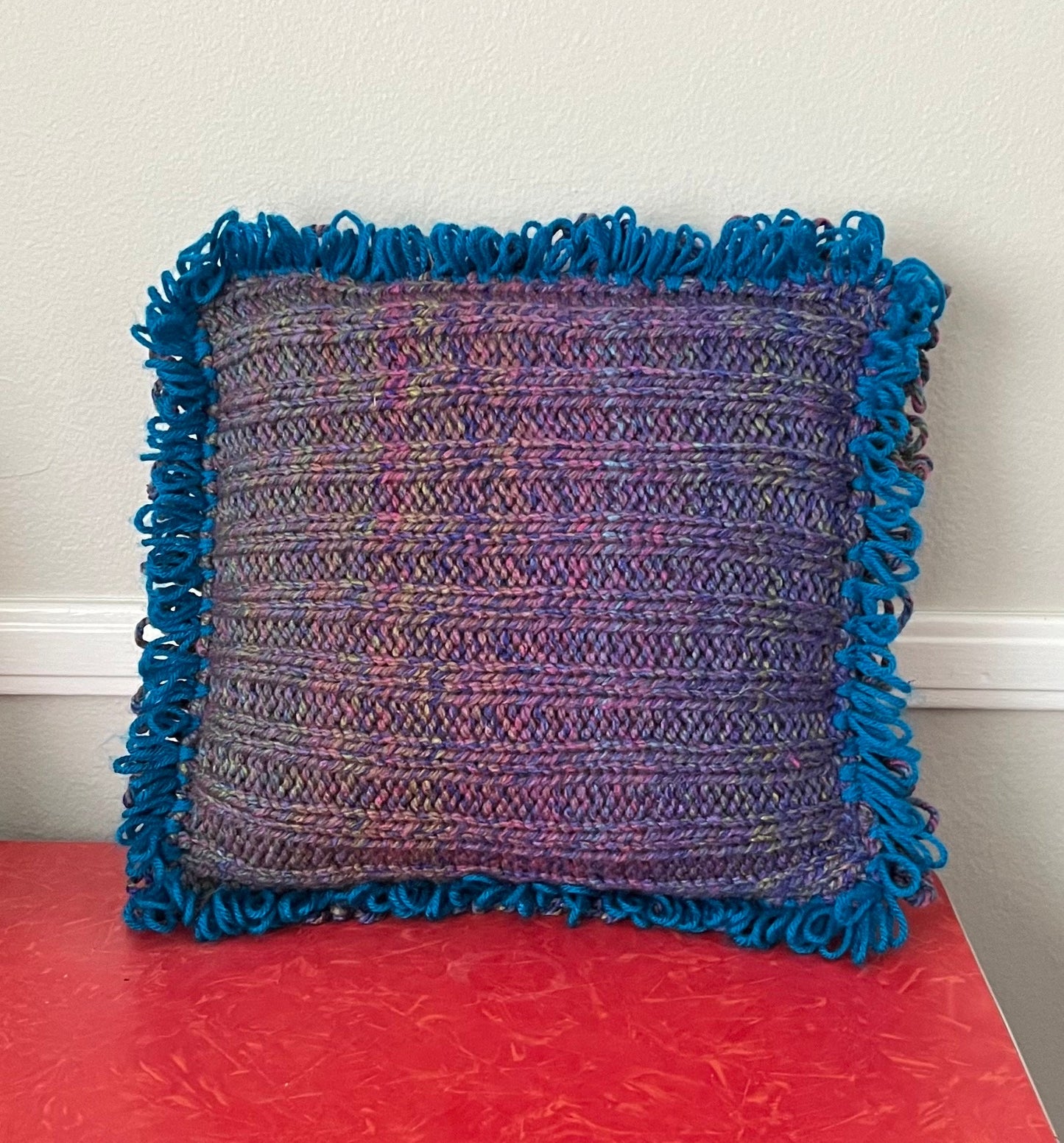 "Choose Your Own Adventure!" Handmade Crochet/Knit Decorative Statement Throw Pillow
