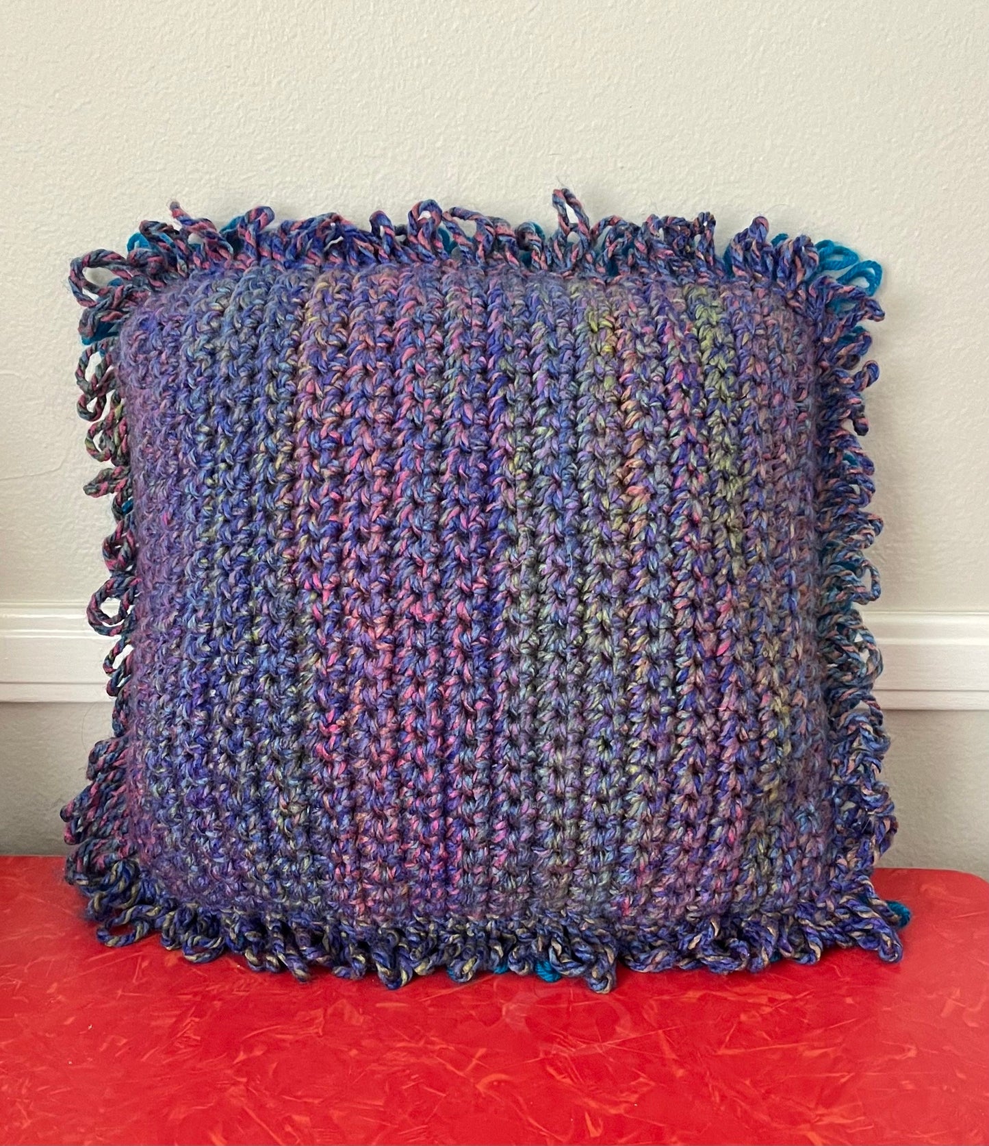 "Choose Your Own Adventure!" Handmade Crochet/Knit Decorative Statement Throw Pillow