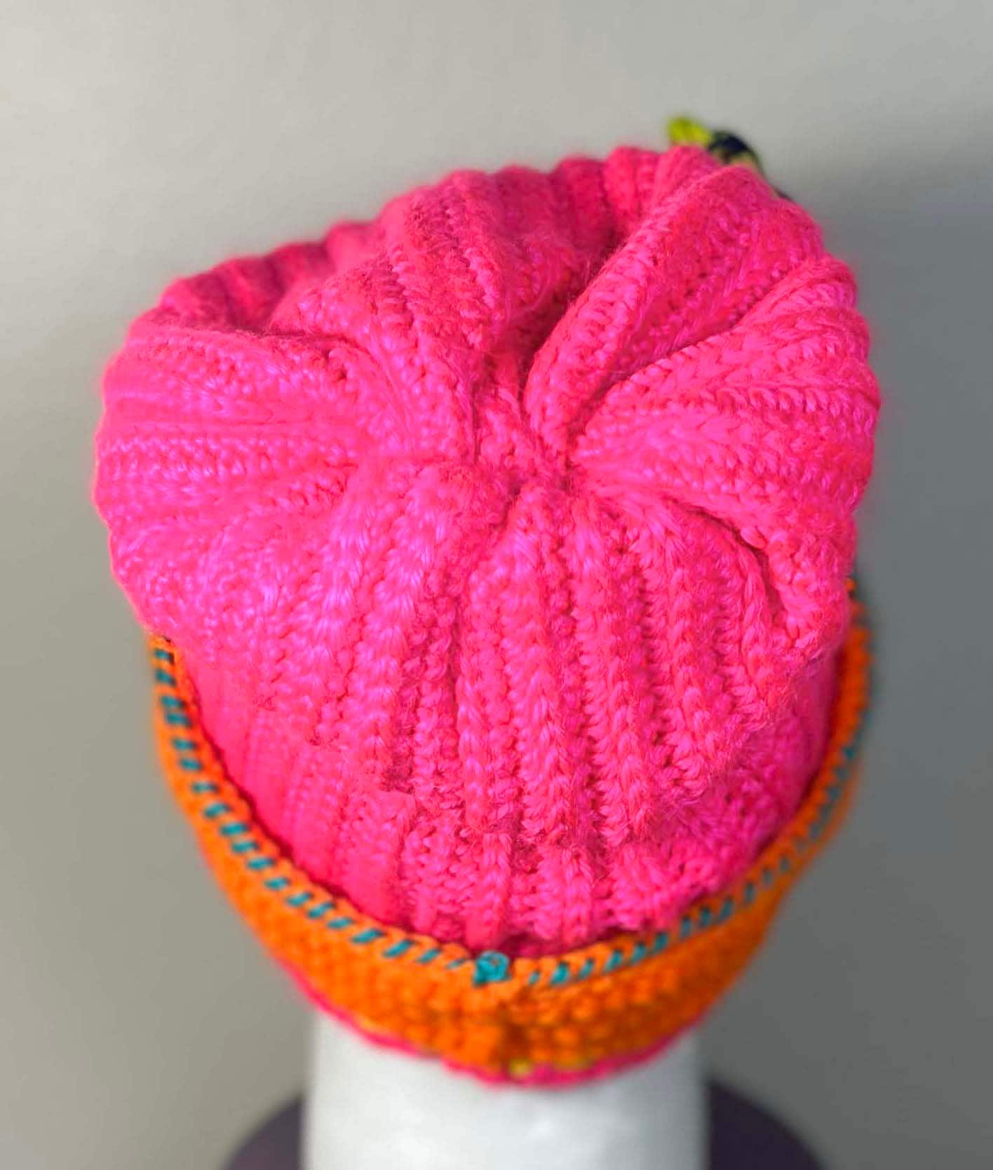 Handmade Pink Crochet Hat