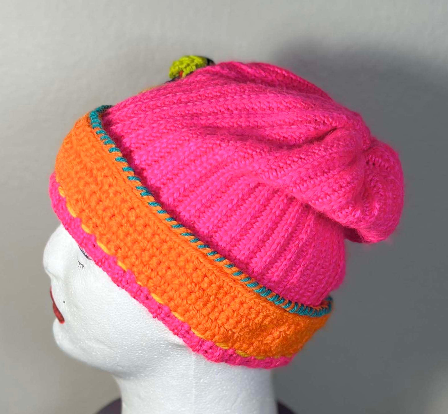 Handmade Pink Crochet Hat